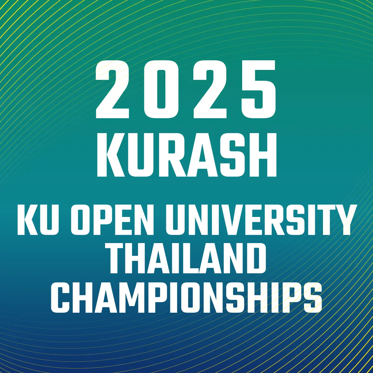 การแข่งขัน KU OPEN ระดับอุดมศึกษาชิงแชมป์ประเทศไทย 2568